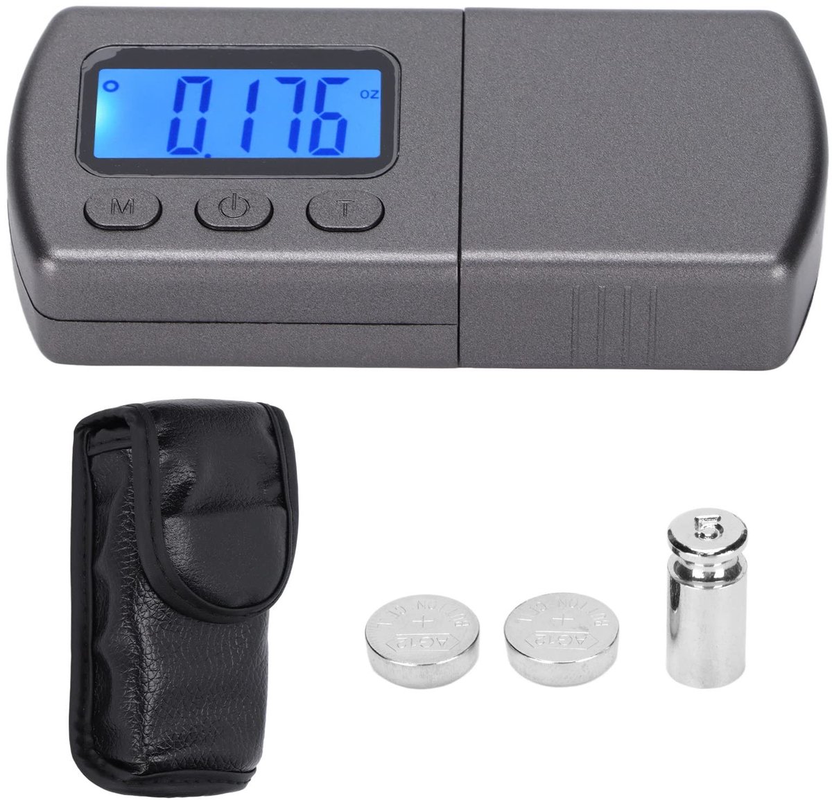 Elzusha - Turntable Stylus Force Scale Gauge - LCD Achtergrondverlichting en 5 Modes