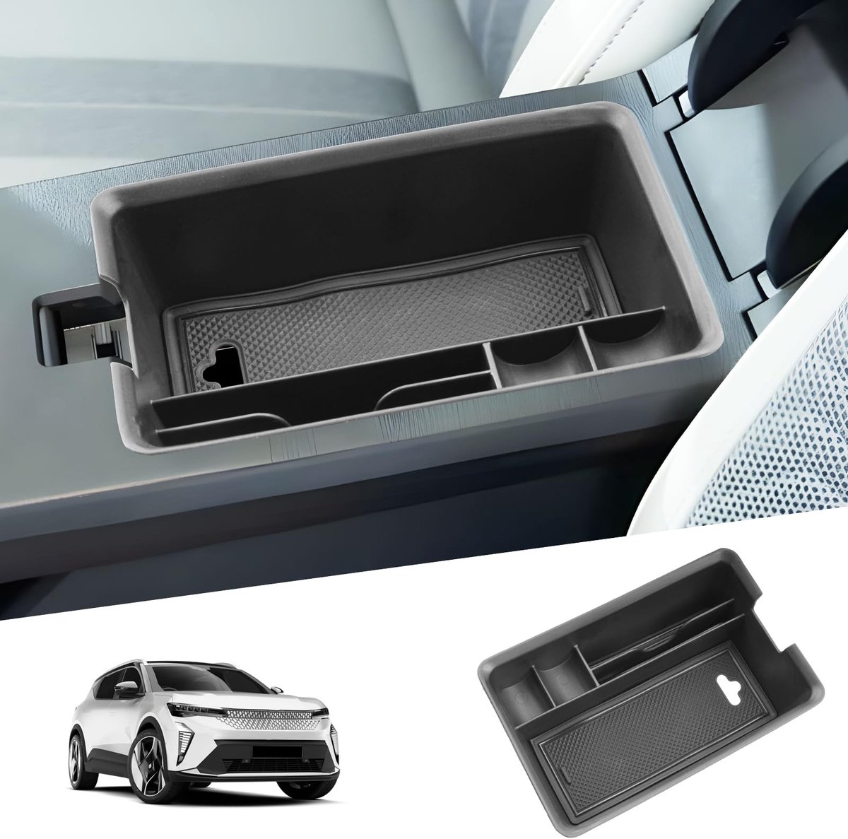 Elzusha - Opbergbox voor Renault Scenic E-Tech 2024-2025