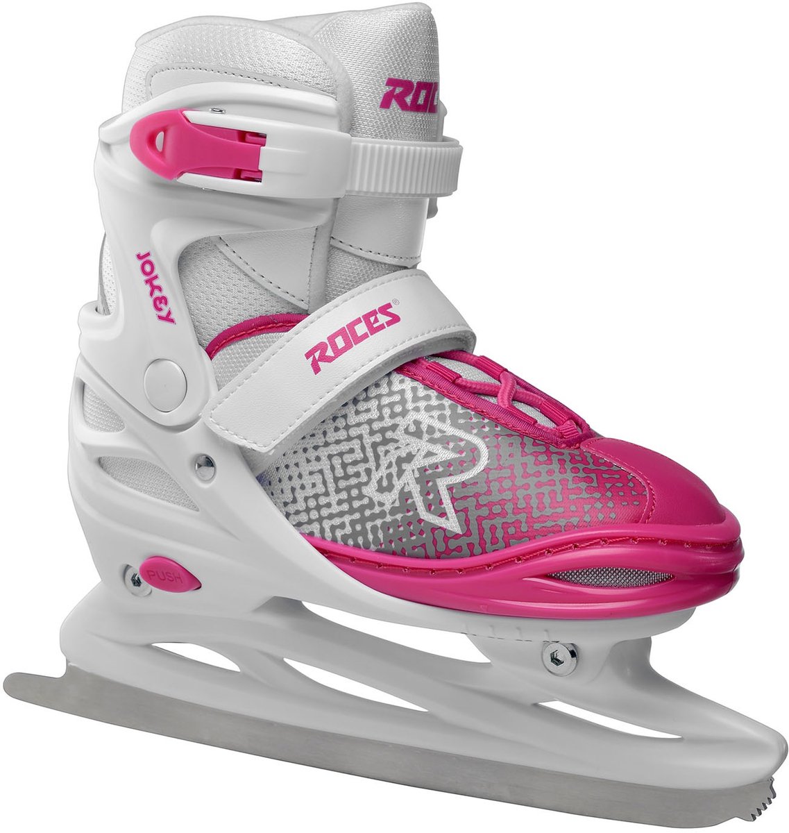 Roces Jokey Ice X Adjustable Iceskates White/pink 38-41