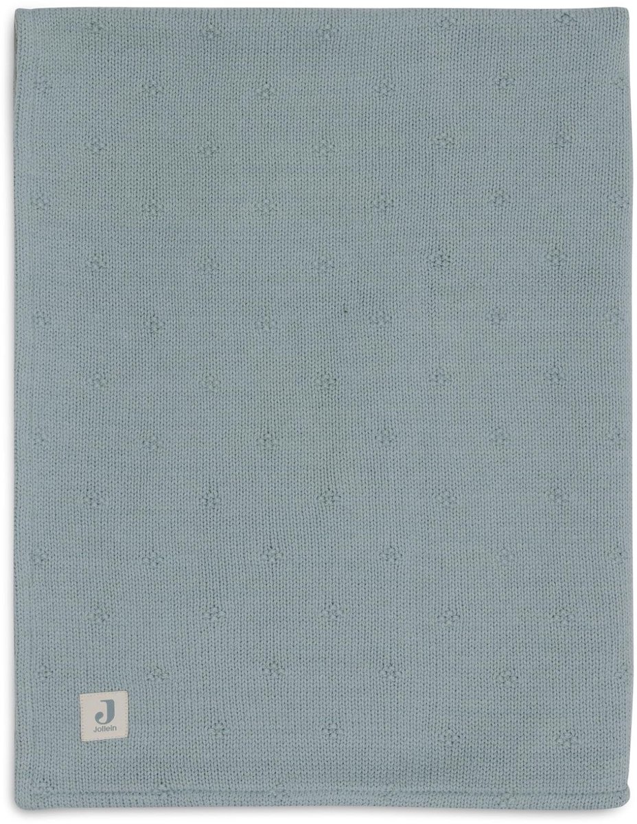 Elzusha - Babydeken Cosy Knit in Zee Groen