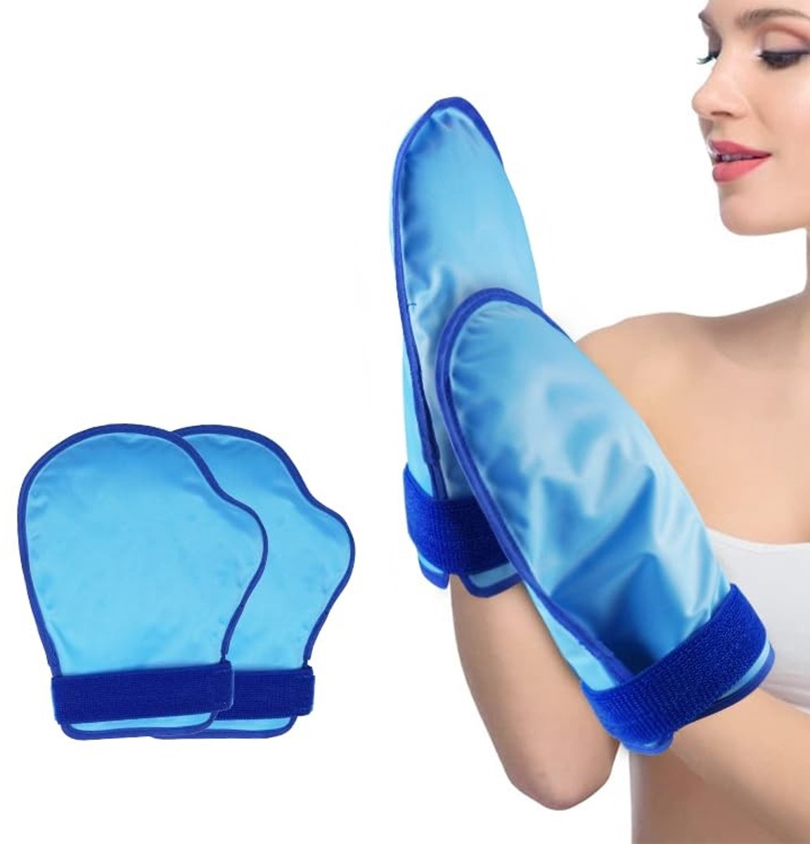 Elzusha - IJs Pack Handschoen - 2 Stuks - Verstelbare Koude Therapie