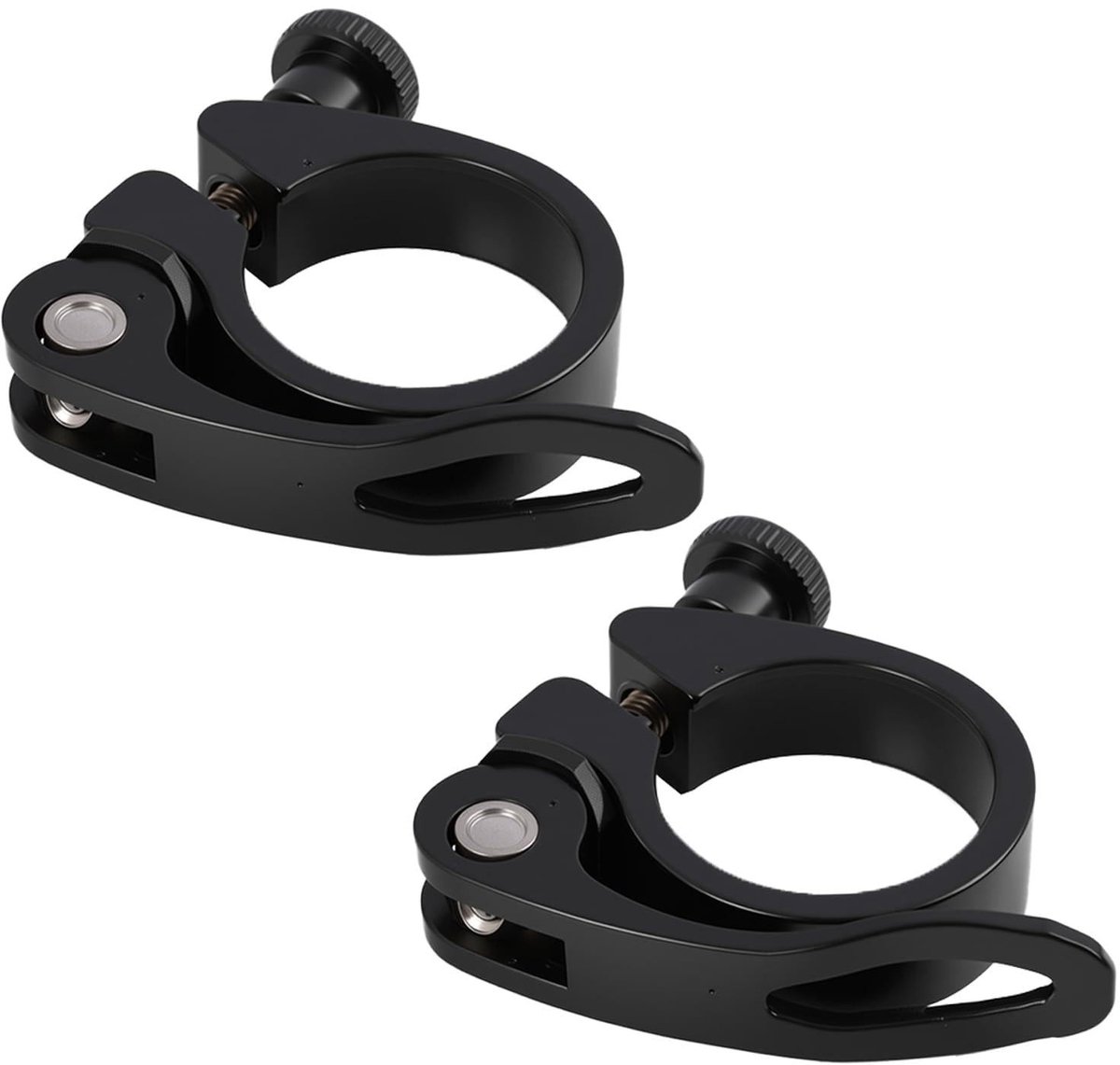 Elzusha - Set van 2 Aluminium Fietszadelklemmen