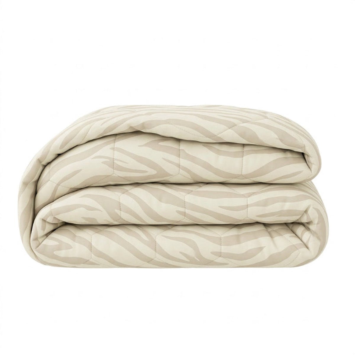 Dekbed-Discounter - EazySleep Dekbed Zonder Overtrek 200 x 200 cm - Inclusief 2 kussenslopen - Wasbaar op 40 graden - Verkoelend dekbed - Wood Grain