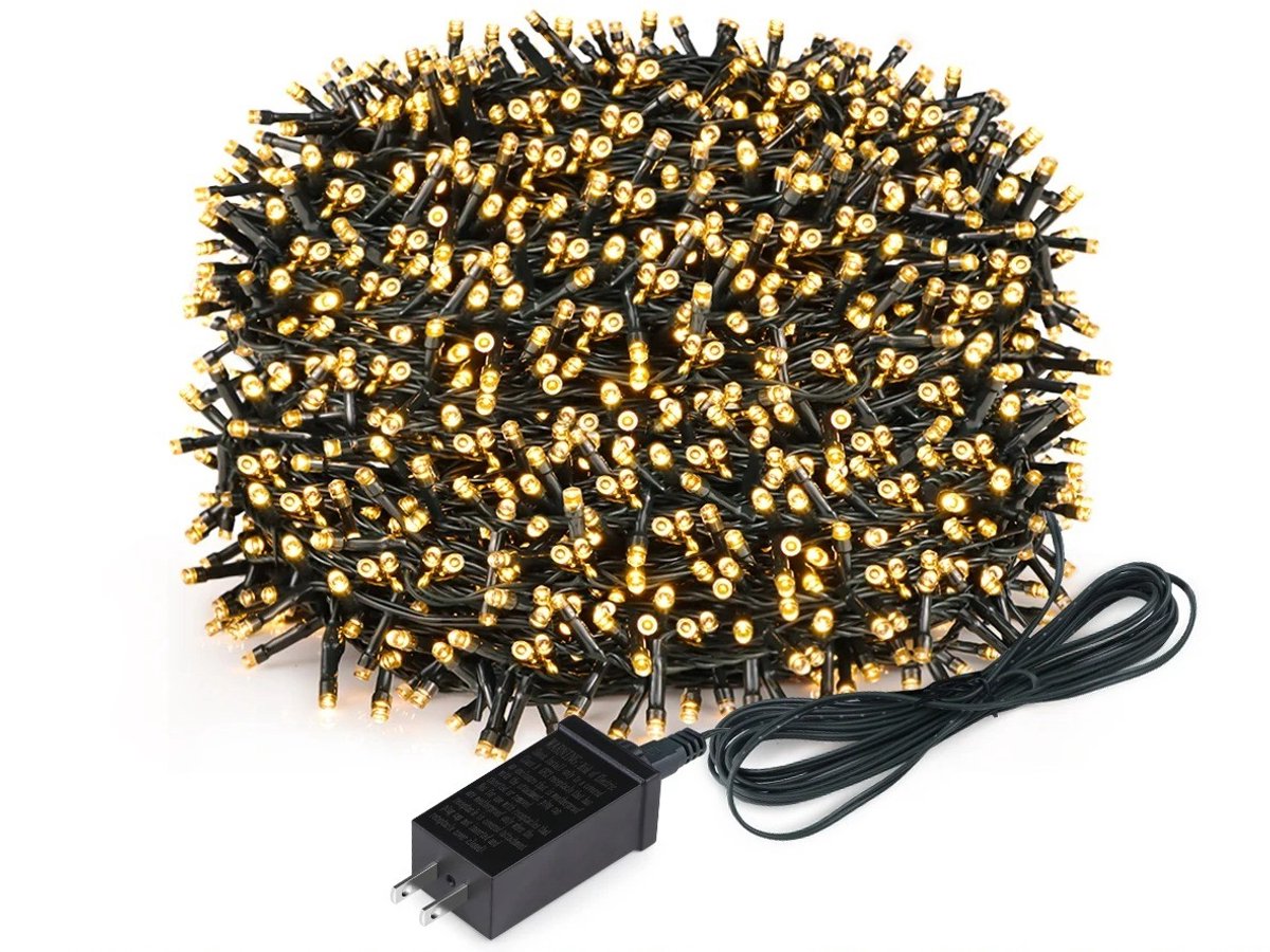 Innovastore Kerstboomverlichting - Clusterverlichting - Kerstlampjes - LED verlichting - Indoor en outdoor - 20 meter - Warm Wit