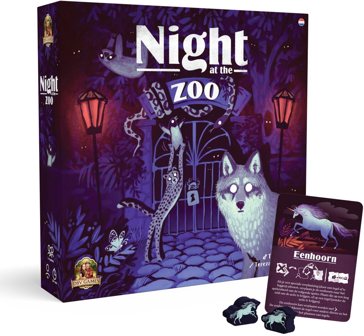 Night at the Zoo (+ mini-uitbreiding) - Bordspel (NL)