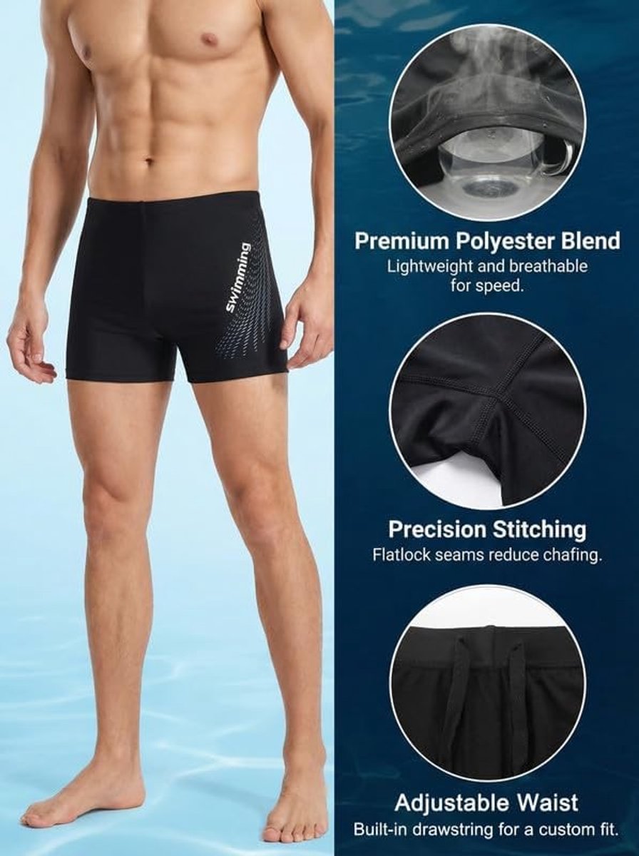 Zwemshorts voor Mannen - Comfortabele Jammer Zwemkleding voor Training en Recreatie