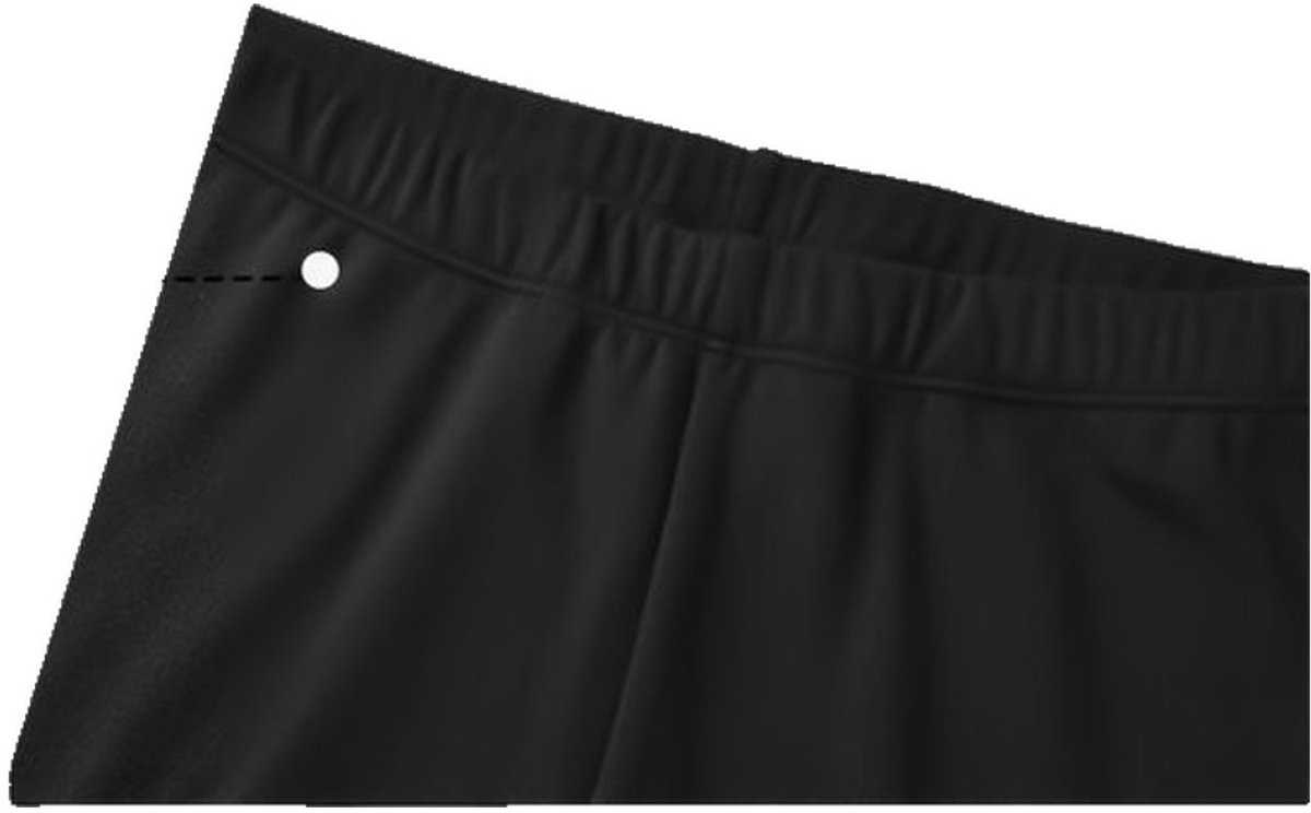Currero Warme Broek Dames Thermo Fleece Winterbroek Joggingbroek Sweatpants Zwart