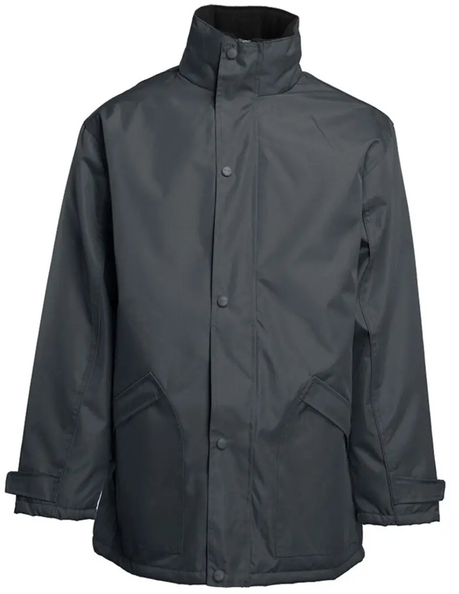 Fleece gevoerde parka Pen Duick Zwart