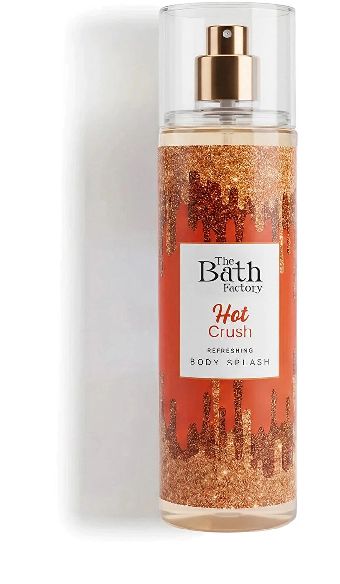 The Bath Factory Hot Crush - Body Splash voor Dames - Verfrissende Body Mist - 200 ml