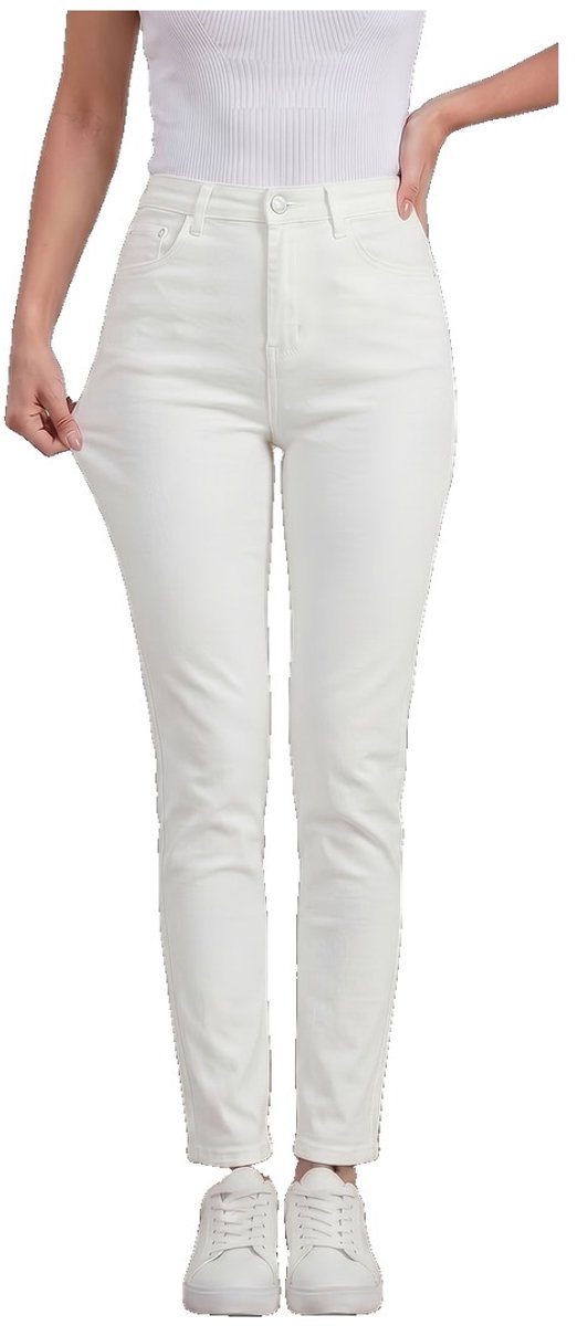 Currero Comfortabel Golfbroek Dames Golfkleding Nette Pantalon Vrouwen Broek Outfit Chino Wit