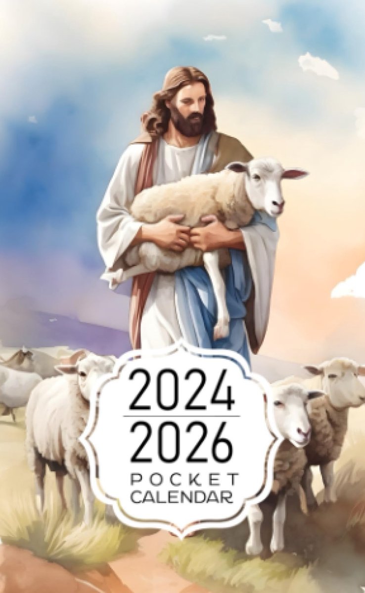 Pocket Calendar 2024-2026: Two-Year Monthly Planner for Purse , 36 Months from January 2024 to December 2026 - ShopVlot