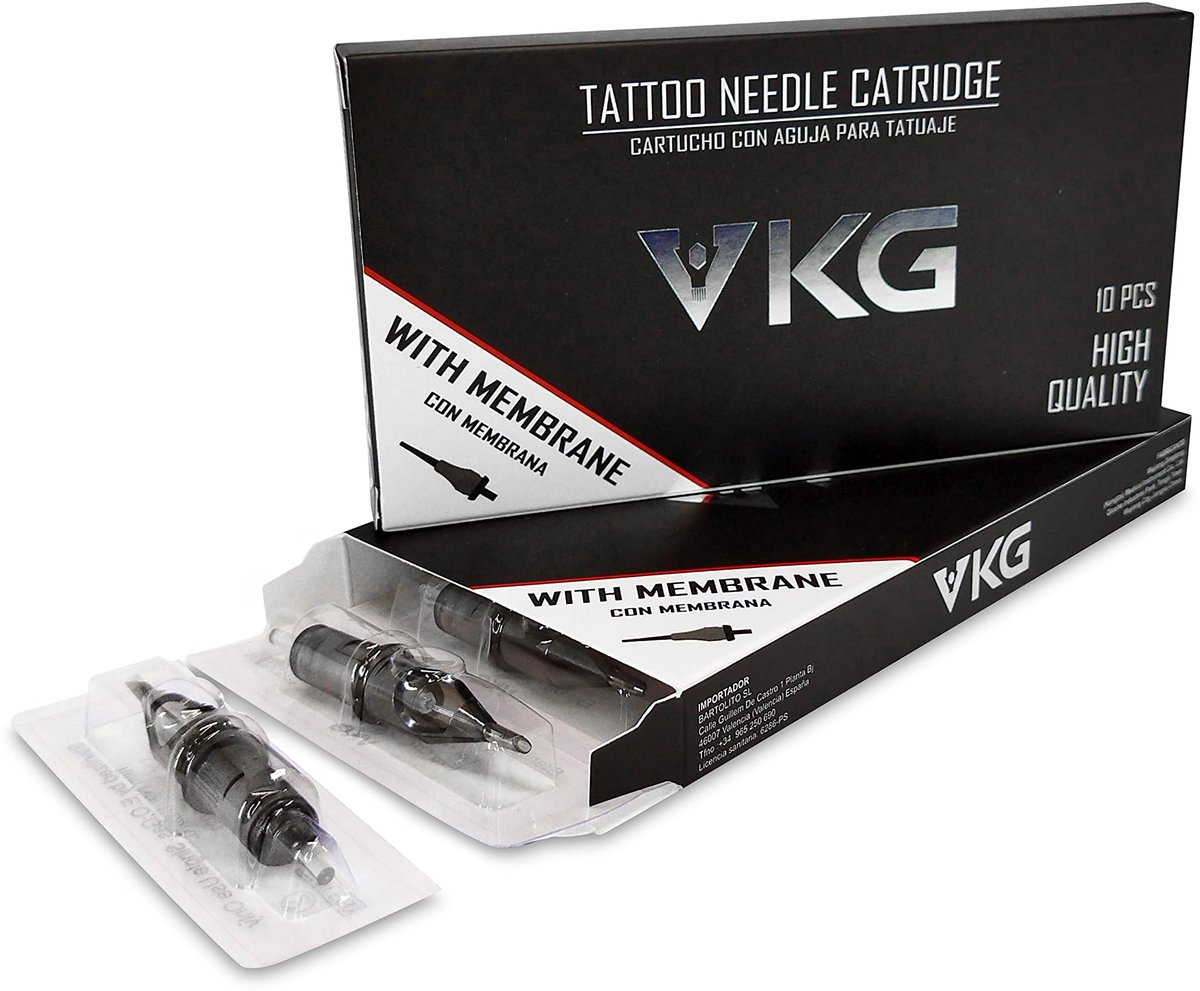 VKG USA - 5 ROUND SHADER (0.30mm) - Cartouches de tatouage stériles, jetables - Boîte 10 pcs. - ShopVlot