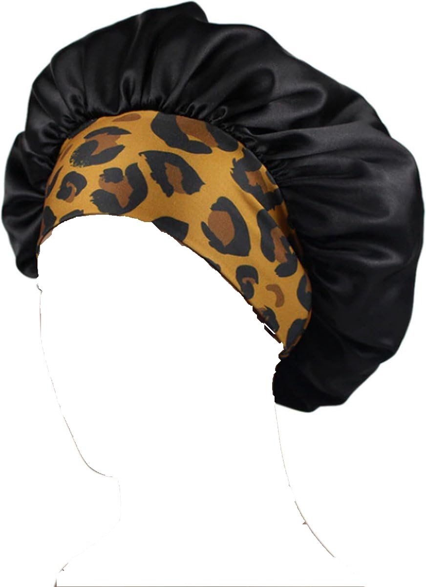 Elzusha - Satin Slaapmasker en Hoed voor een Goede Nachtrust