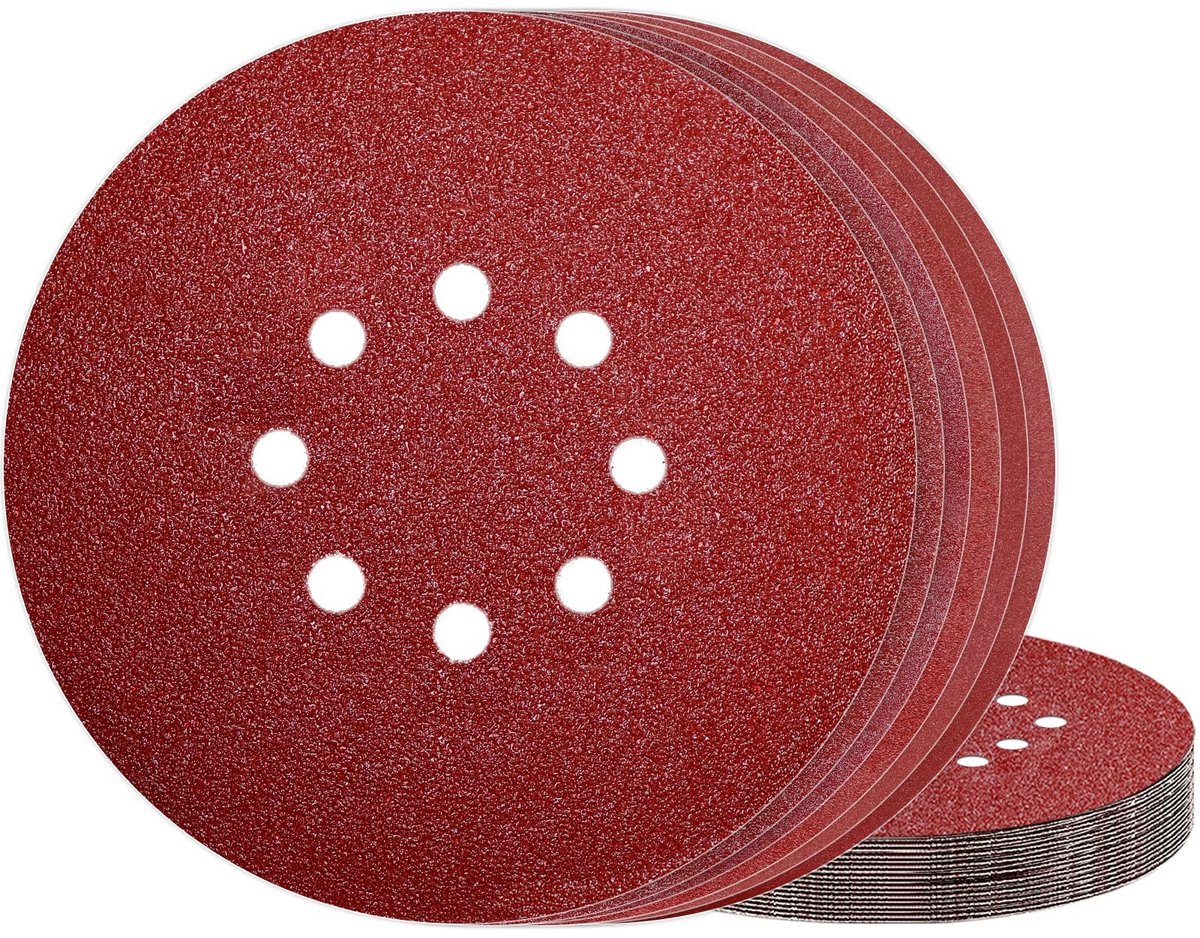 Elzusha - Set van 30 Schuurpapier 225mm met Diverse Korrelgroottes