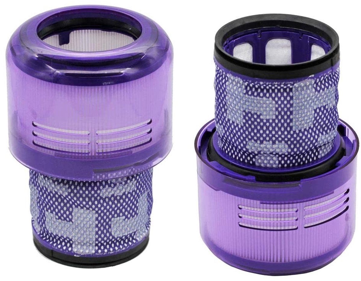 Elzusha - Wasbare Vervangingsfilter voor Stofzuiger V11 (2 Stuks)
