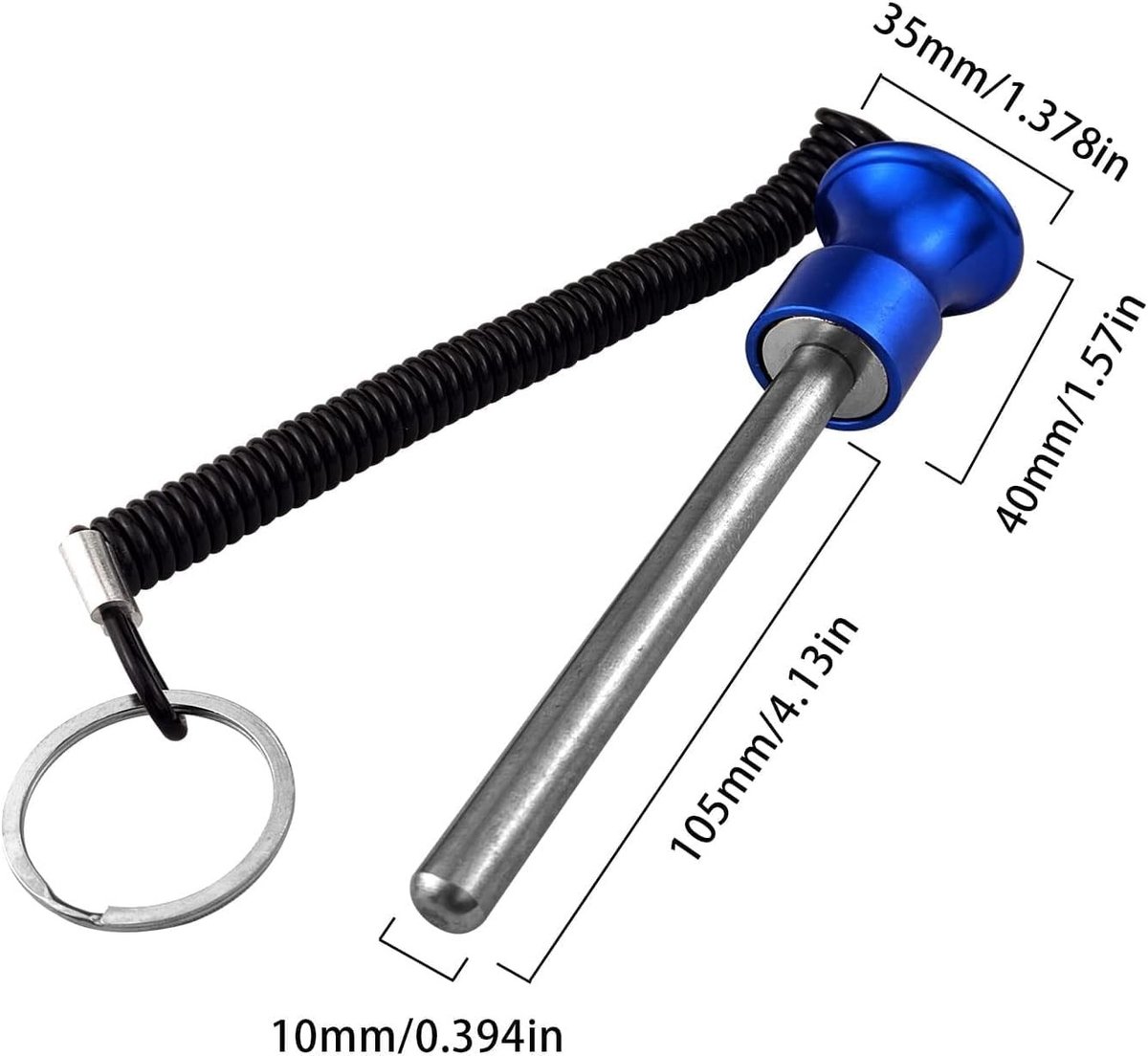 Verstelbare Gewichtspen voor Krachttraining, Magnetische Vervangingspen en Accessoires voor Fitness Apparatuur en Spieropbouw