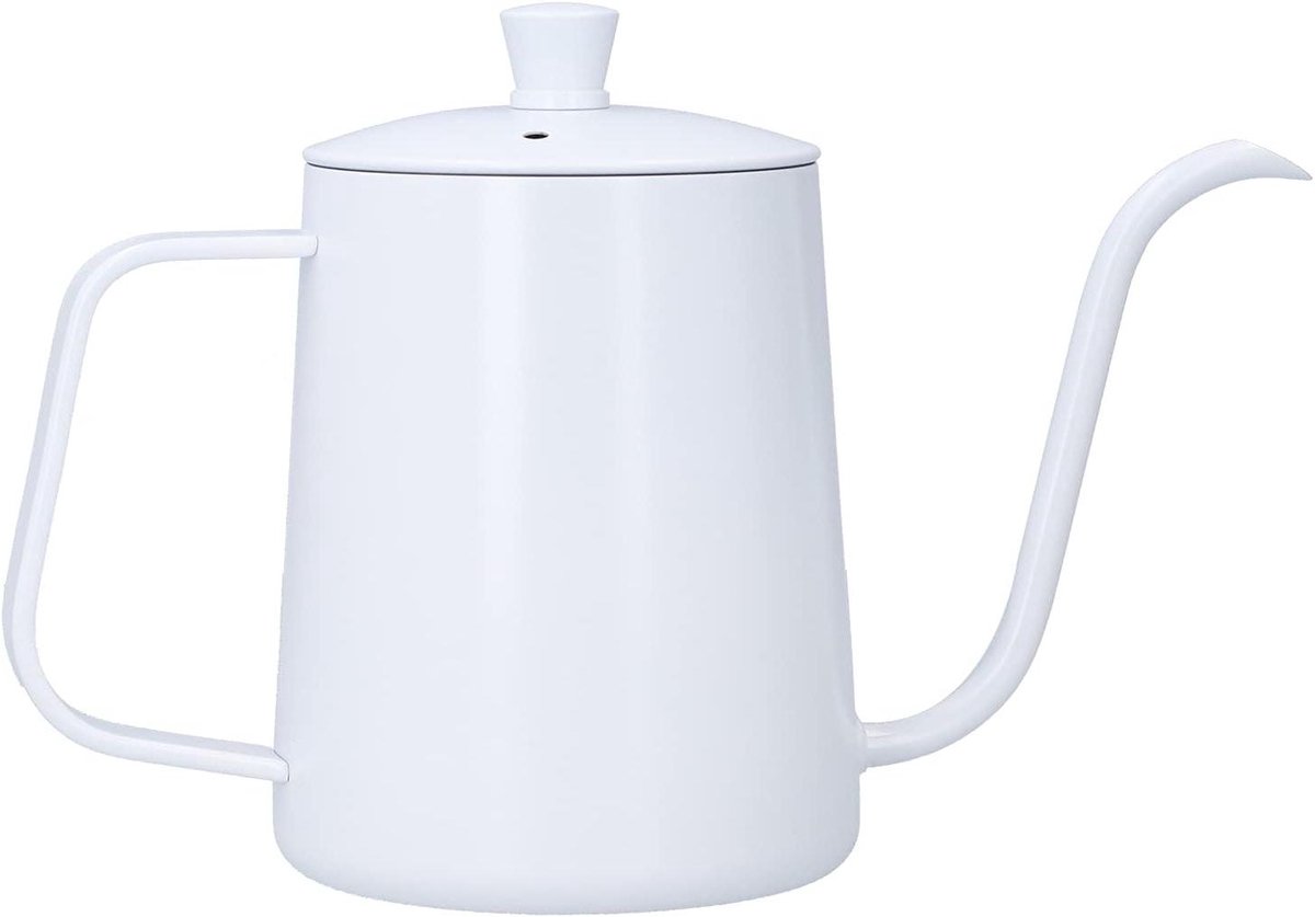Mini Giet Over Waterkoker - Reis Waterkoker Thee Brouwer - Koffie Zetten - Nauwkeurige Zwanenhals Tuit