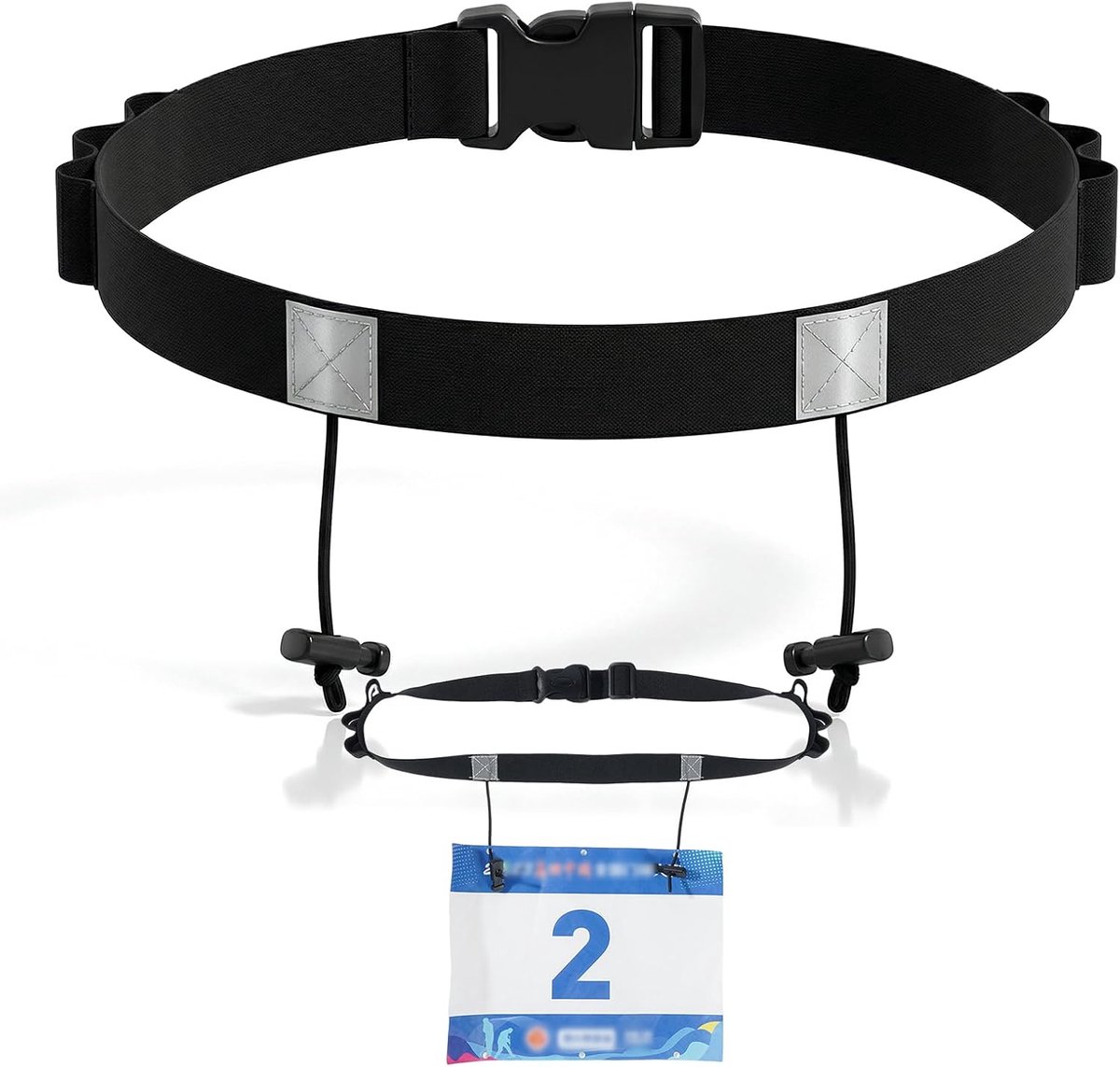 Rugzakhouder verstelbaar - 6 gelgespen - uniseks voor triatlons - optimaal comfort voor lange afstanden - ShopVlot