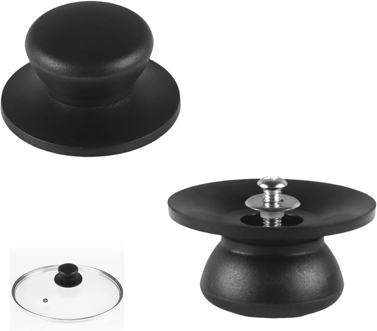 Jar lid handvat set van 2 - universeel - voor verschillende glazen deksels - eenvoudig openen - ShopVlot