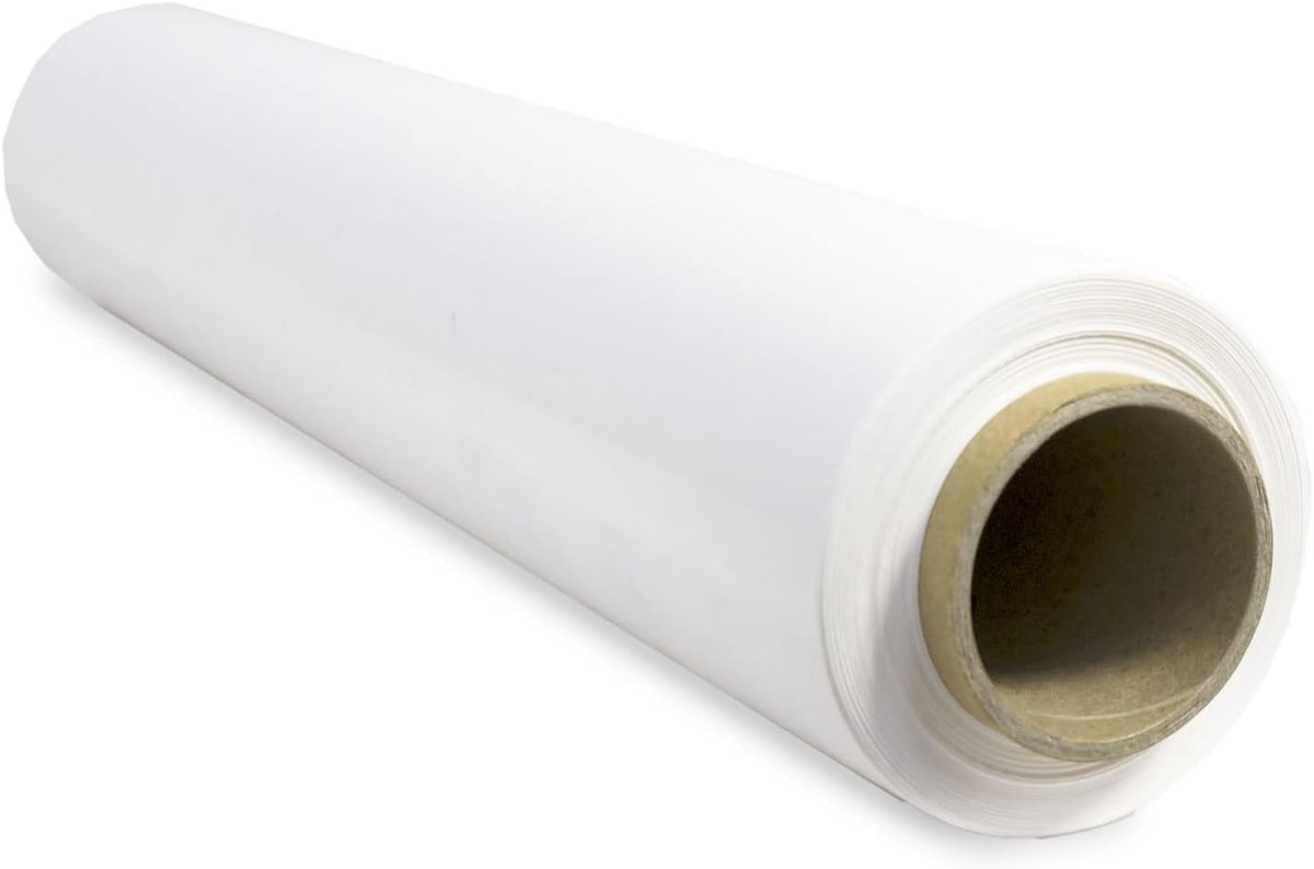 Stretchfolie 50 cm - kunststof wit - rekbaar - ideaal voor verzending - SnelShoppen