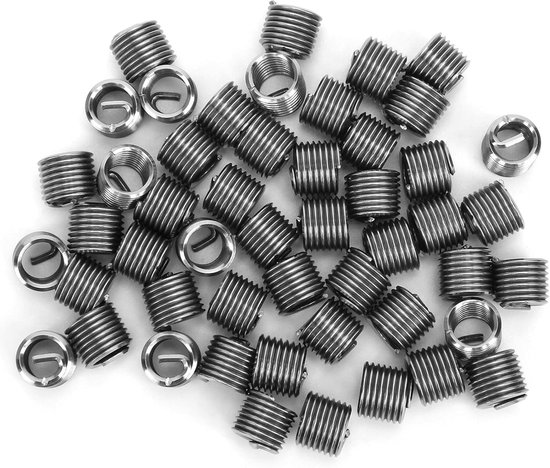 Assortimentsset voor Schroefdraadreparatie-inzet M8 X 1,25 Mm Helicoil-type Schroefdraadinzetstukken Schroefreparatiehuls(1.5D) — afbeelding 5