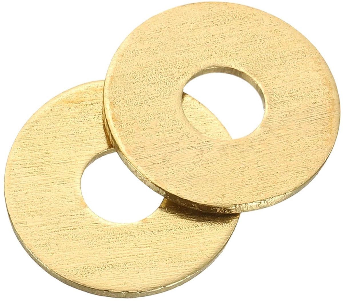 40-delig set van sluitringen, M5 x 16mm x 1mm messing ring bijlagschijven assortiment, platte borgschijven afdichtingsring metalen schijven voor schroeven bouten moeren