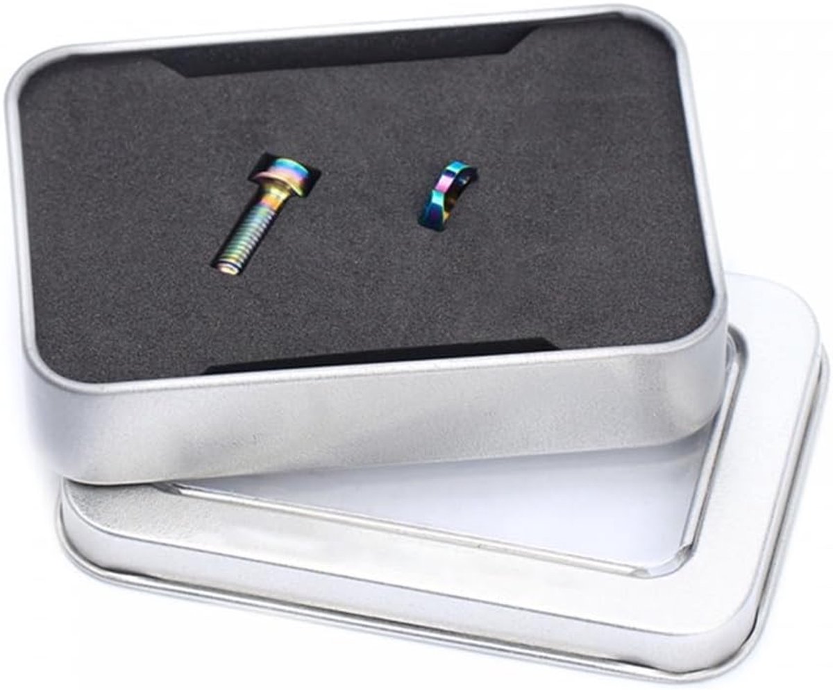 Schroeven van titanium met sluitringen, voor mountainbike, mountainbike, racefiets