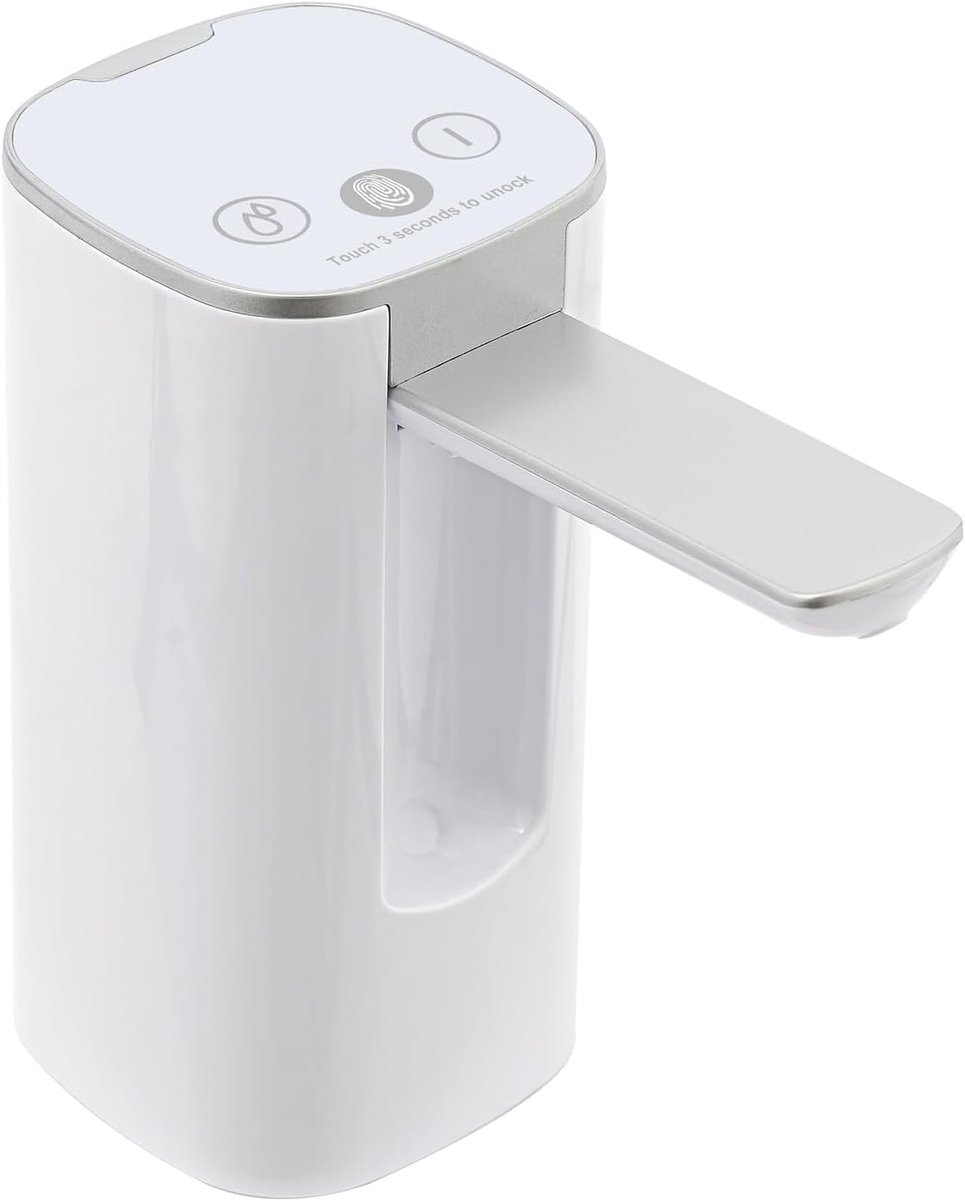 Drinkwaterpomp 5 Gallon - USB Oplaadbaar - Automatisch met Dosering - Ideaal voor Thuis en Kantoor - SnelShoppen