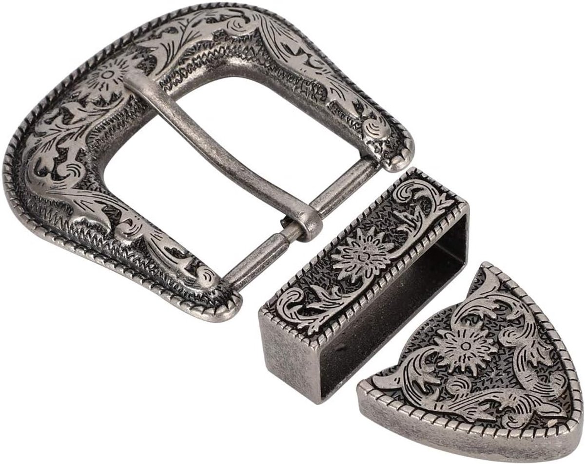 Riem Gesp Vintage Ontwerp Riem Gesp Heren Vintage Mannen Eenvoudige Cowboy Riem Decoratie Handgemaakte Gesp