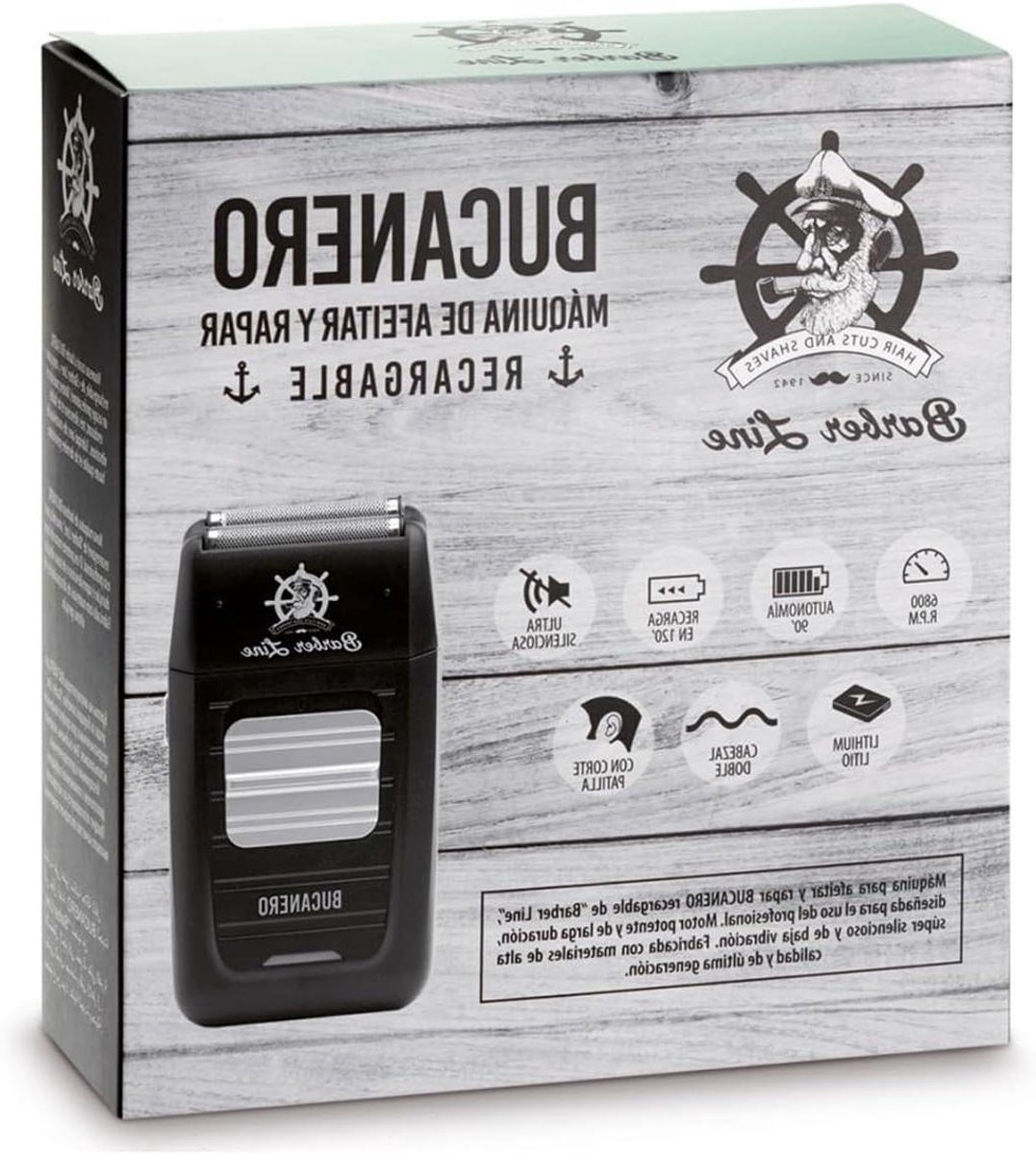 Scheerapparaat - Precisie trimmer - Dagelijkse verzorging - Oplaadbaar ontwerp - 60 gram - Zwart