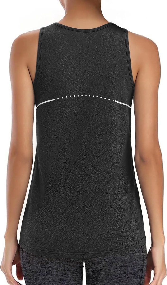 Dames tanktop sport mouwloos ademend voor fitness yoga gym zomer