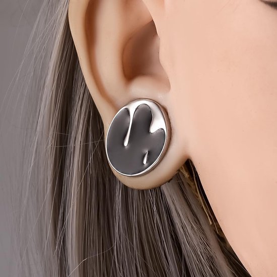 Tunnels Vlees Brancard Enkele Uitlopende Meters Roestvrij Staal Oren Piercing 8mm tot 19mm — afbeelding 3