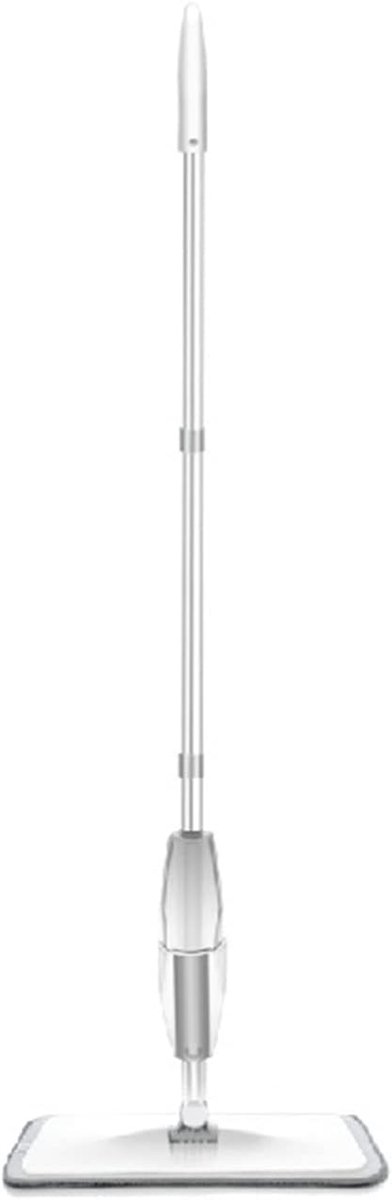 Stoom Dweil - Spray Mop - Vloeren Reinigen - 360 Graden Rotatie - 1 Mopkop - Wit