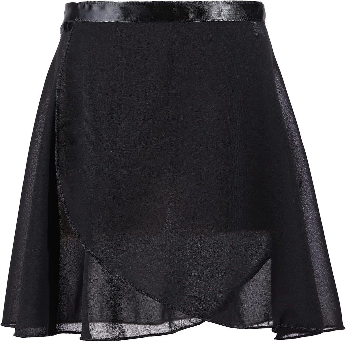 Rokken, chiffonrok, dans, skaten, gymnastiek, ballet, wrap, verstelbare taille, voor meisjes, vrouwen en volwassenen