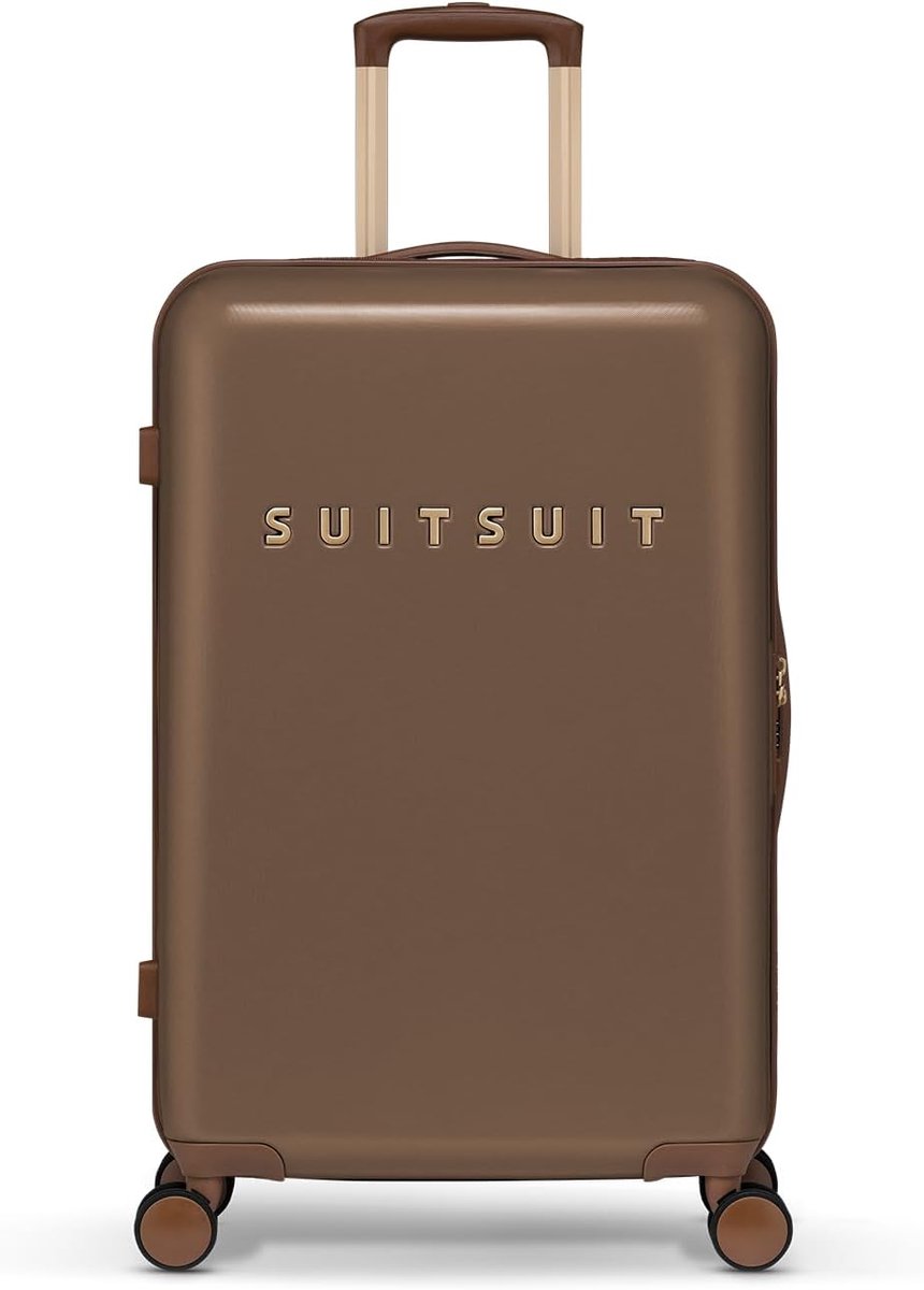 Reiskoffer Medium - Lichtgewicht hardcase - TSA-combinatieslot - Ideaal voor 1-2 weken vakantie - SnelShoppen