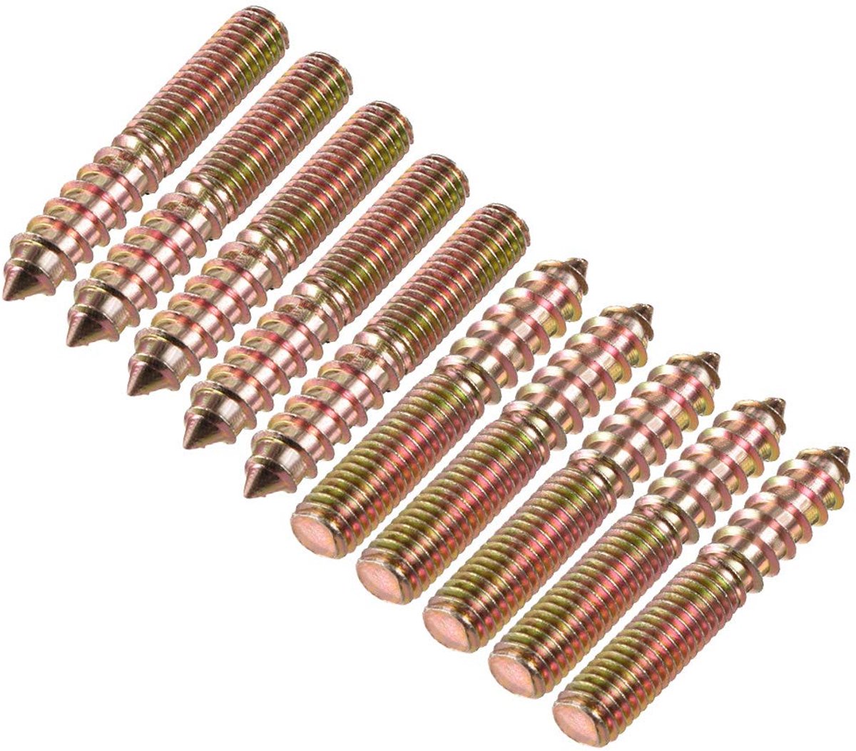 Map 20 stuks M4 x 25 mm schroeven houder schroeven kop twee schroeven zelfsnijdend meubel M8x48mm-10pcs