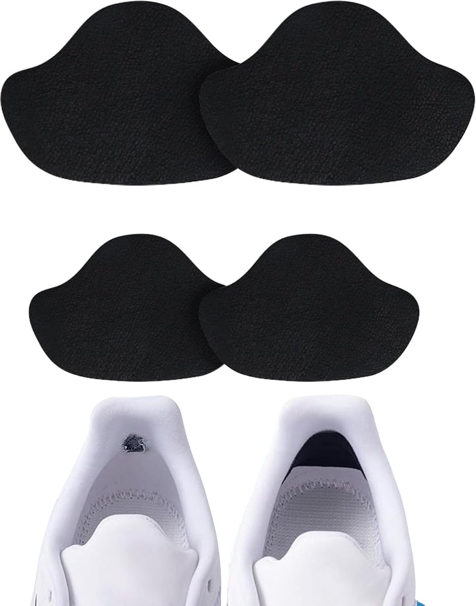 Heel repair shoe - 4 stuks - Zwarte hielzolen - Bescherming en herstel van versleten hielen - SnelShoppen