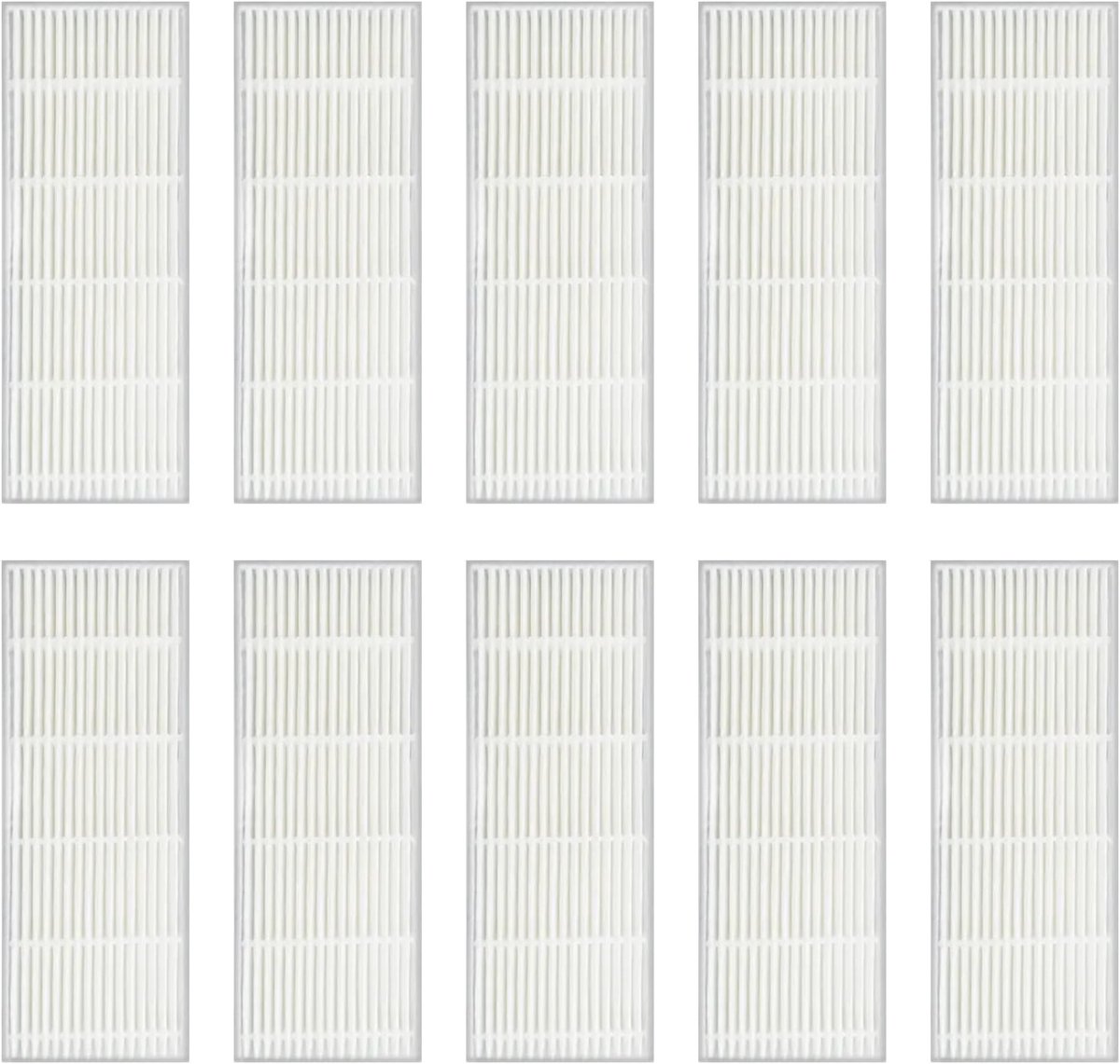 10 stuks vervangende HEPA-filters voor Lefant M210/M210B/M213/M210S, voor OKP K2/K3/K4/K5 robotstofzuigeraccessoires