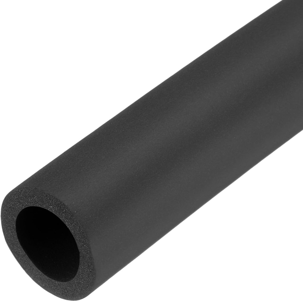 Buisisolatie van schuim, 23,5 mm, ID, 30 mm, OD, 20 inch, warmte-opslag voor greephouder, zwart, 2 stuks