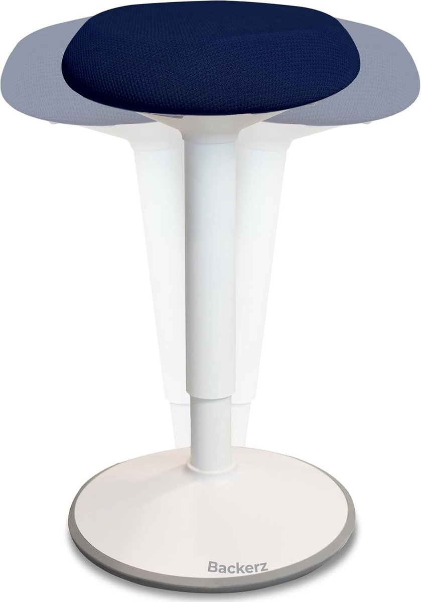 Ergonomische kruk - 40-60 cm - Hoogte verstelbaar met swingfunctie - Ergonomische bureaustoel - SnelShoppen