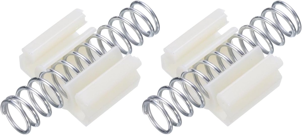Opvouwbare deur hardware 1,5 inch opvouwbare kast deur hardware reparatie veer zilver