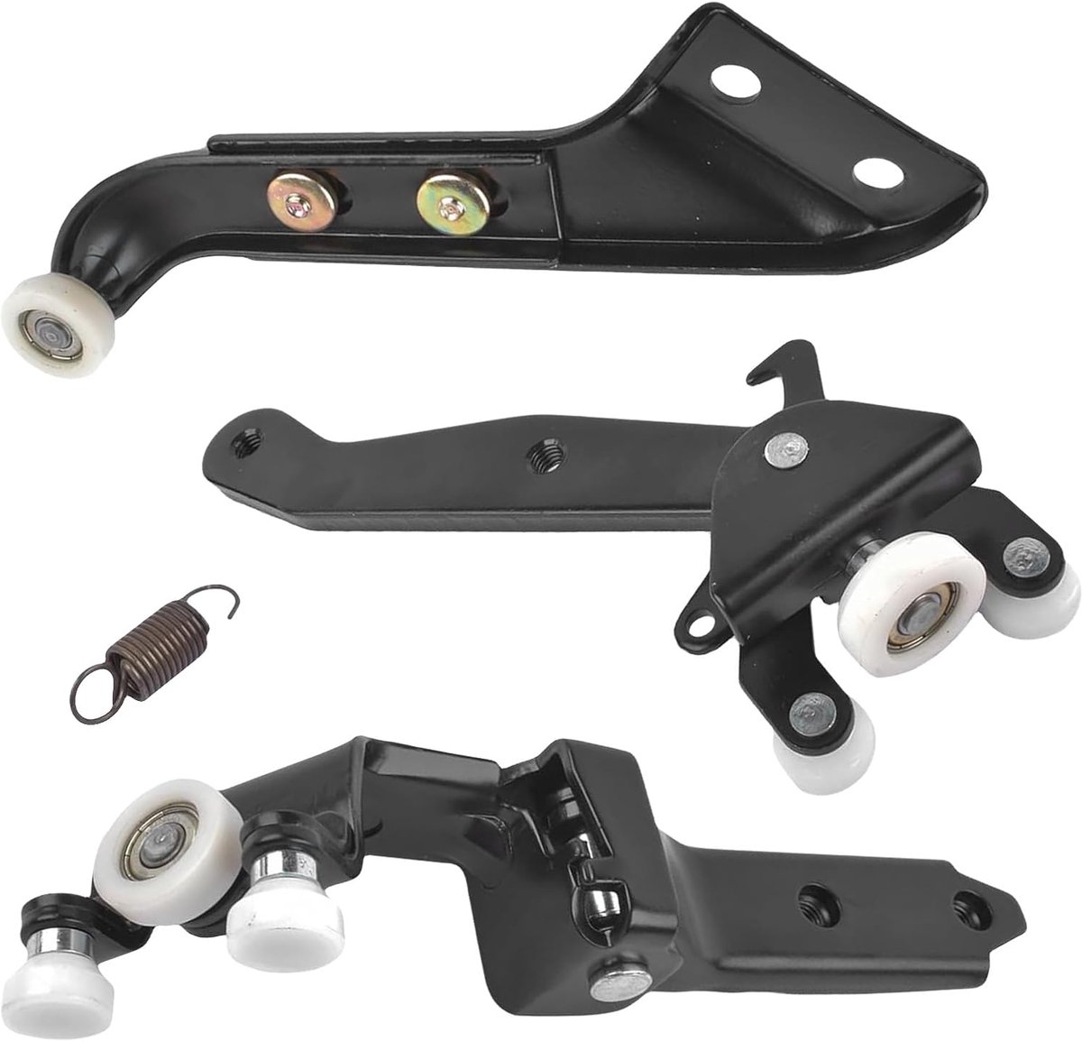 Rolgeleidingswielen voor schuifdeuren voor auto, 3 stuks rolrail voor schuifdeur vervangingsset voor rolrails voor transporter T5 Multi-van V 7H0843436B 7H0843398F 7H0843398F 7H0843398F 7H0843398H