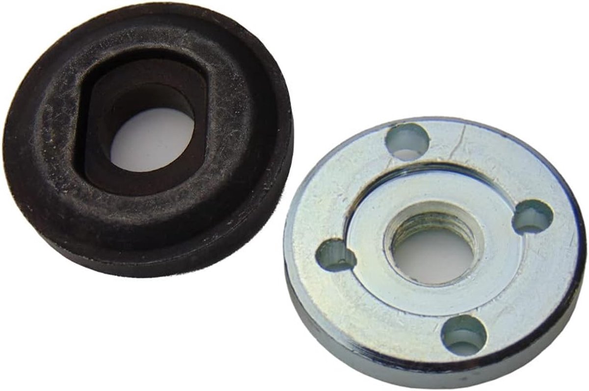 22 mm flensopname + voorschroef, M14 schroefdraad voor veel Bosch GWS PWS haakse slijpers met M14 schroefdraad spindel