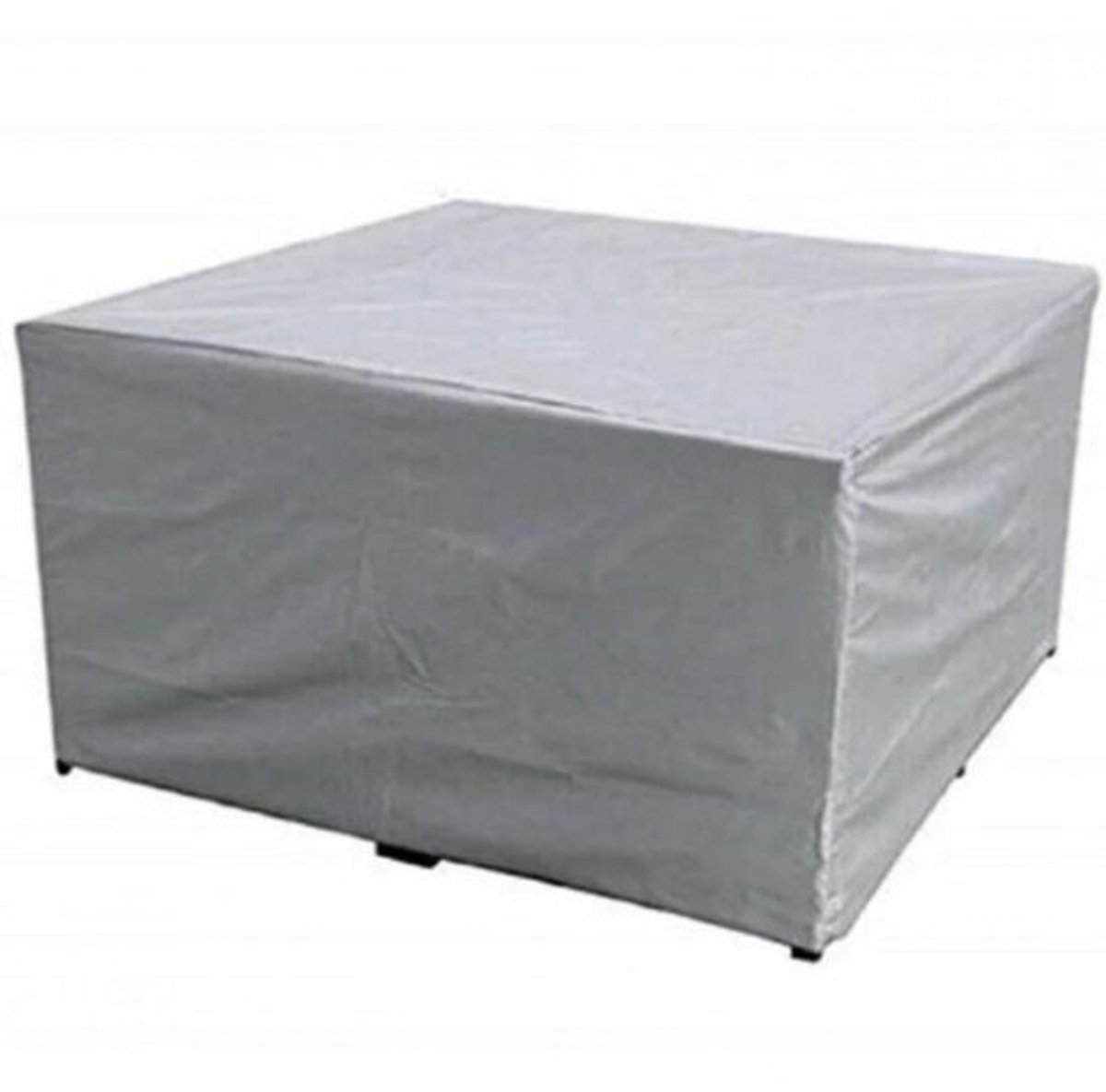 Tuinmeubelhoes - Weersbestendige Beschermhoes - Buitenhoes voor tafel - Tuinbank beschermhoes - 210x140x80 cm - Loungeset Hoes - Waterdichte Beschermhoes Tuinmeubelen - Zilver hoes tuinset - Waterdichte Stoelhoes - Waterdichte Tuintafel