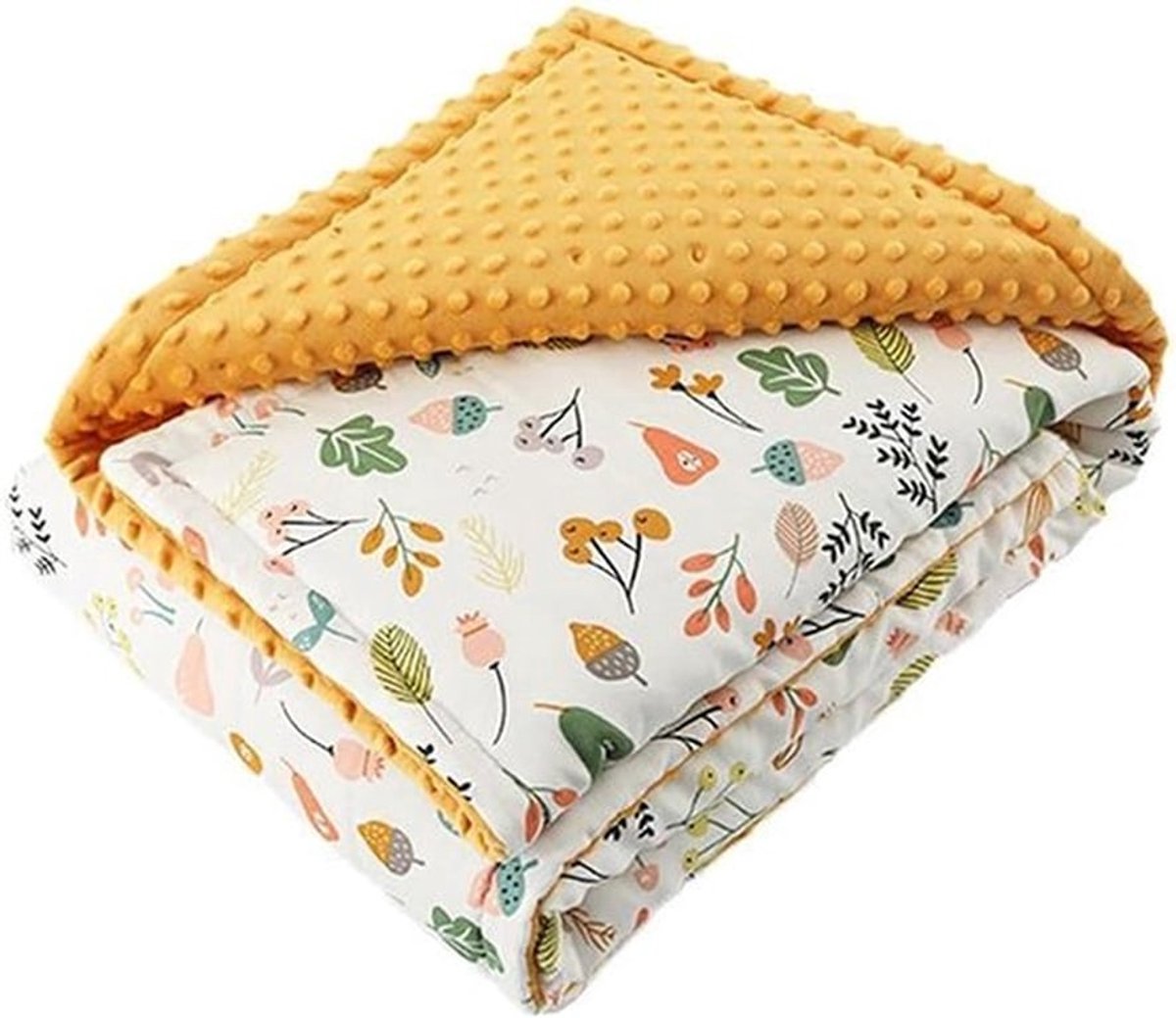 Zachte Babydeken Katoen Pluche 110x75 cm Warm en Comfortabel voor Jongens en Meisjes
