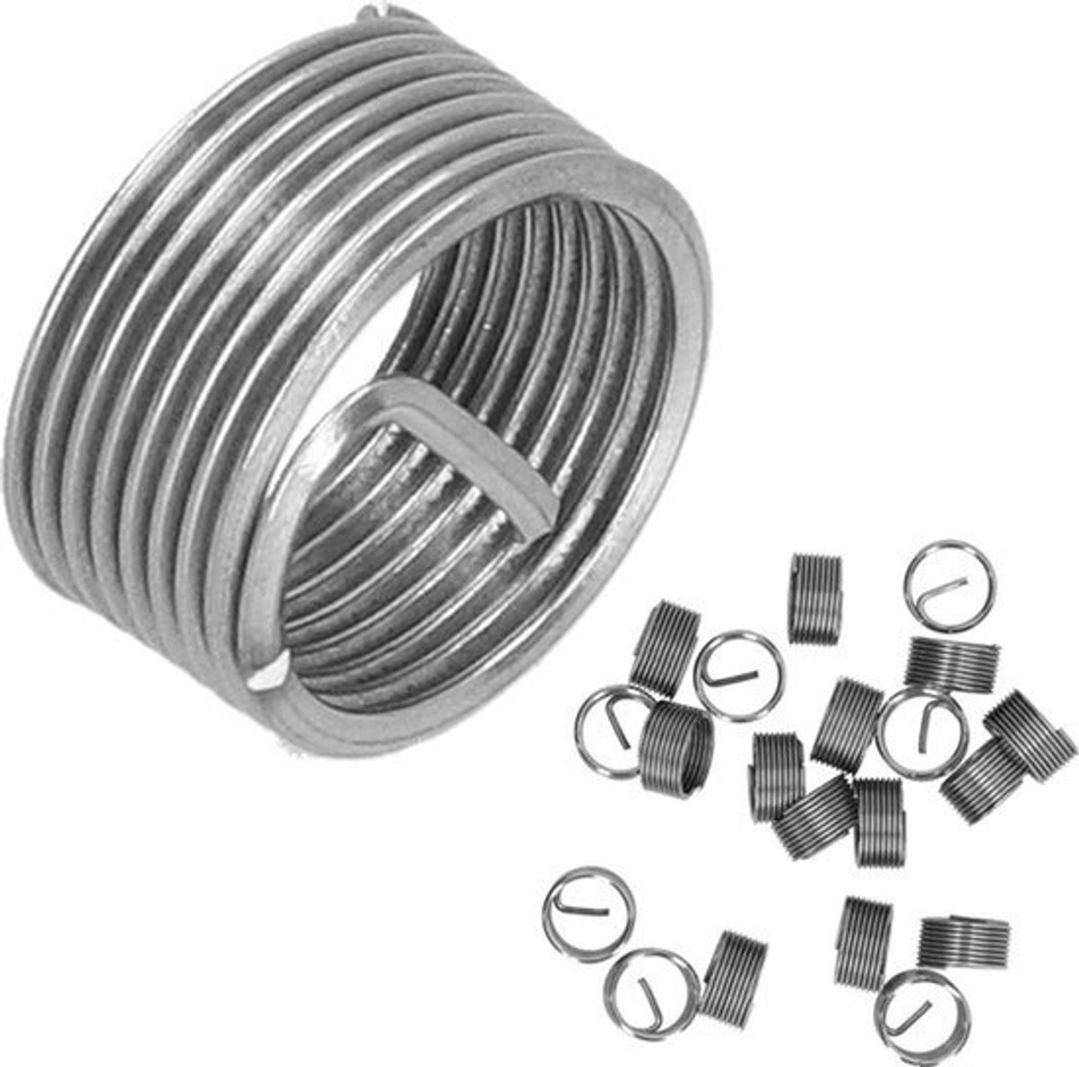 Content in HTML M14 1.25 Helicoil Insert 14Mm X 1.25 - 20Pcs Spiral Circle Repair Thread M14 X 1.25 - Reducer Nut Screw Socket Set.