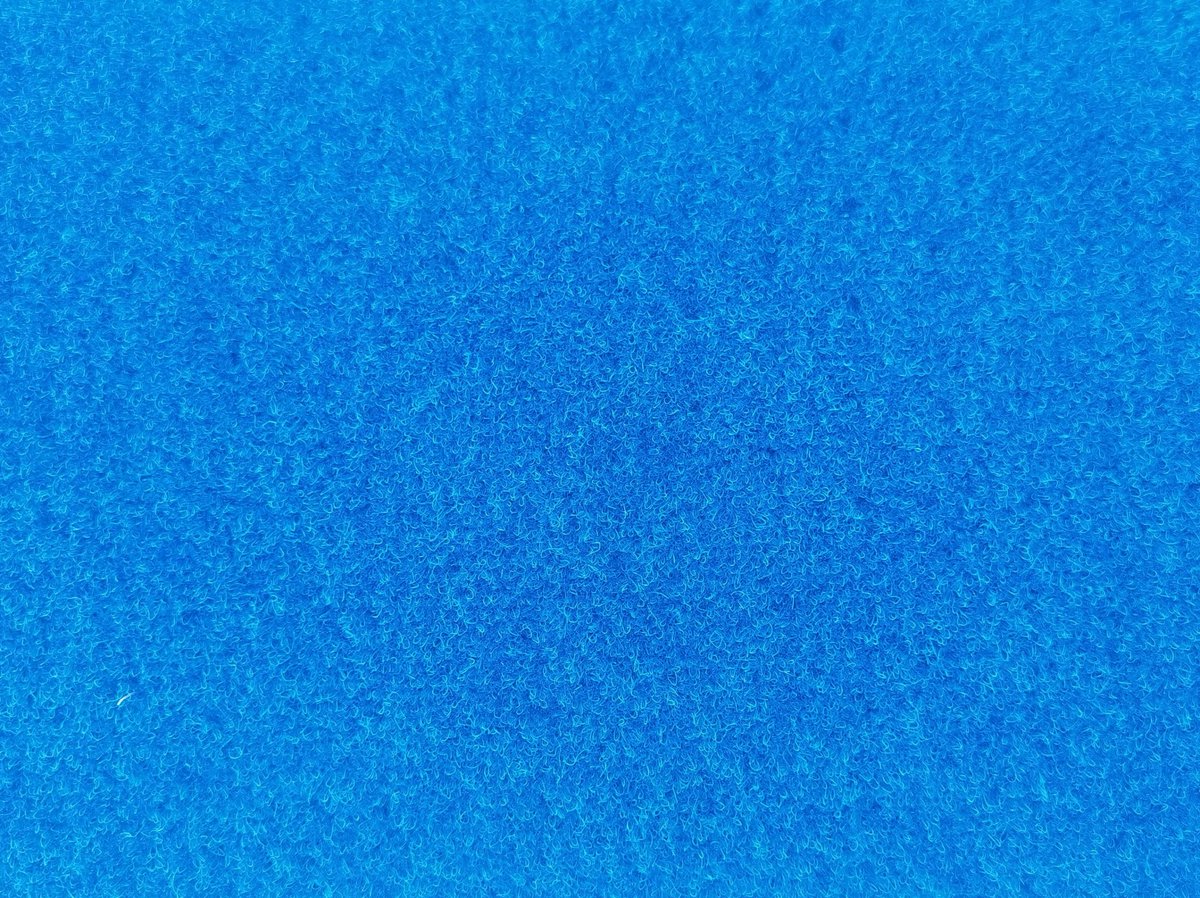 Merkloos Markless blauwe kunstgrasvloer 4m breed - UV- en waterbestendig