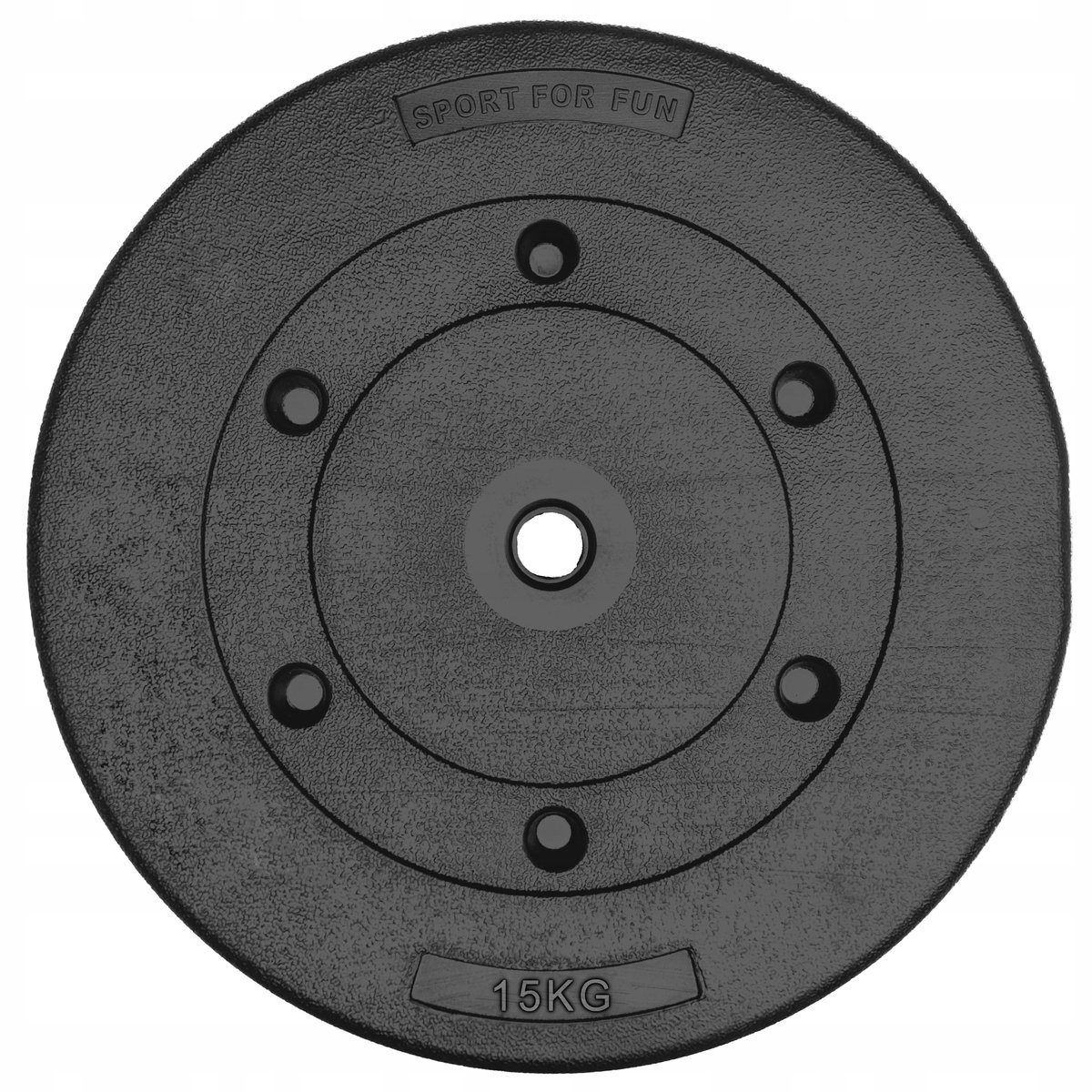 Merkloos Bitumen Gewichtsschijf 15kg - 27mm Opening