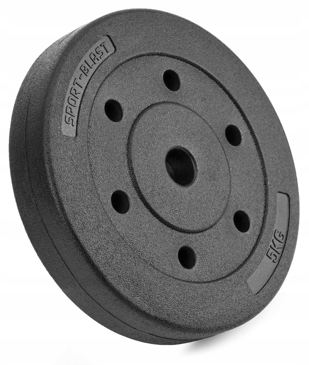 Merkloos Bitumen Schijf 5kg voor Halterstang - 27mm Opening