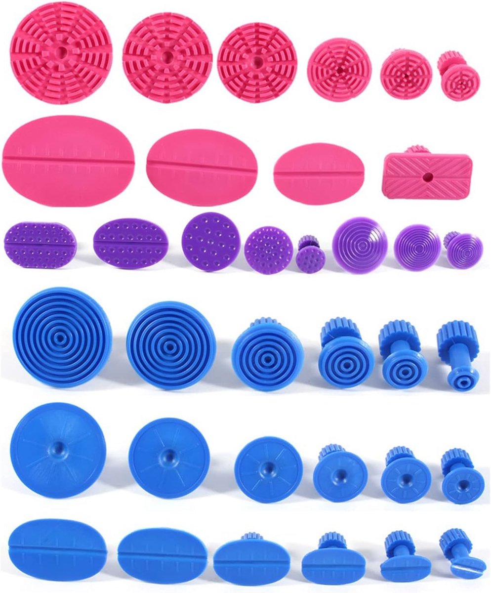 36PCS Car Body Paintless Dent Repair Tools Glue Puller Tabs Removal Kits for Dent Out - ShopVlot